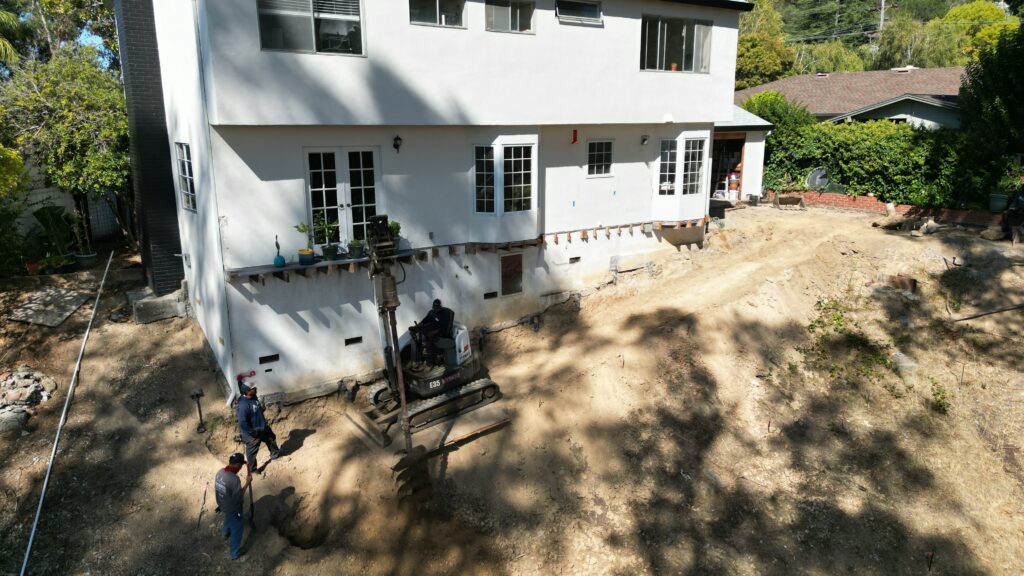 All Access Construction San Rafael concrete wall footing and drainage installation